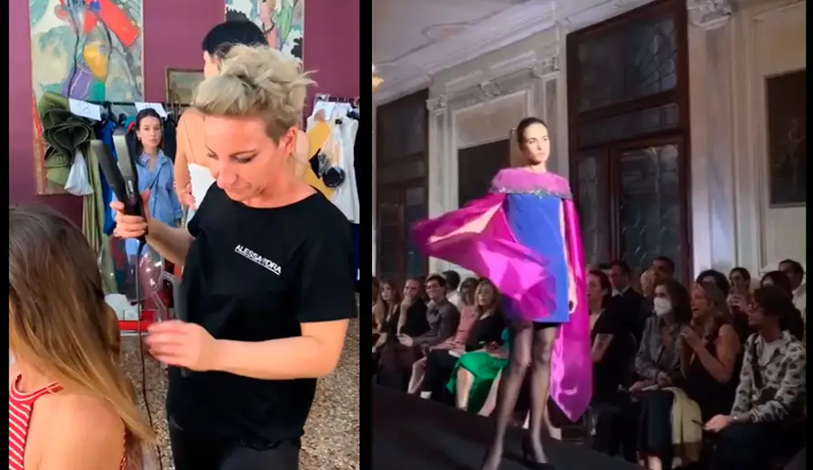 Salone Alessandra Sfilata Centenario Pierre Cardin